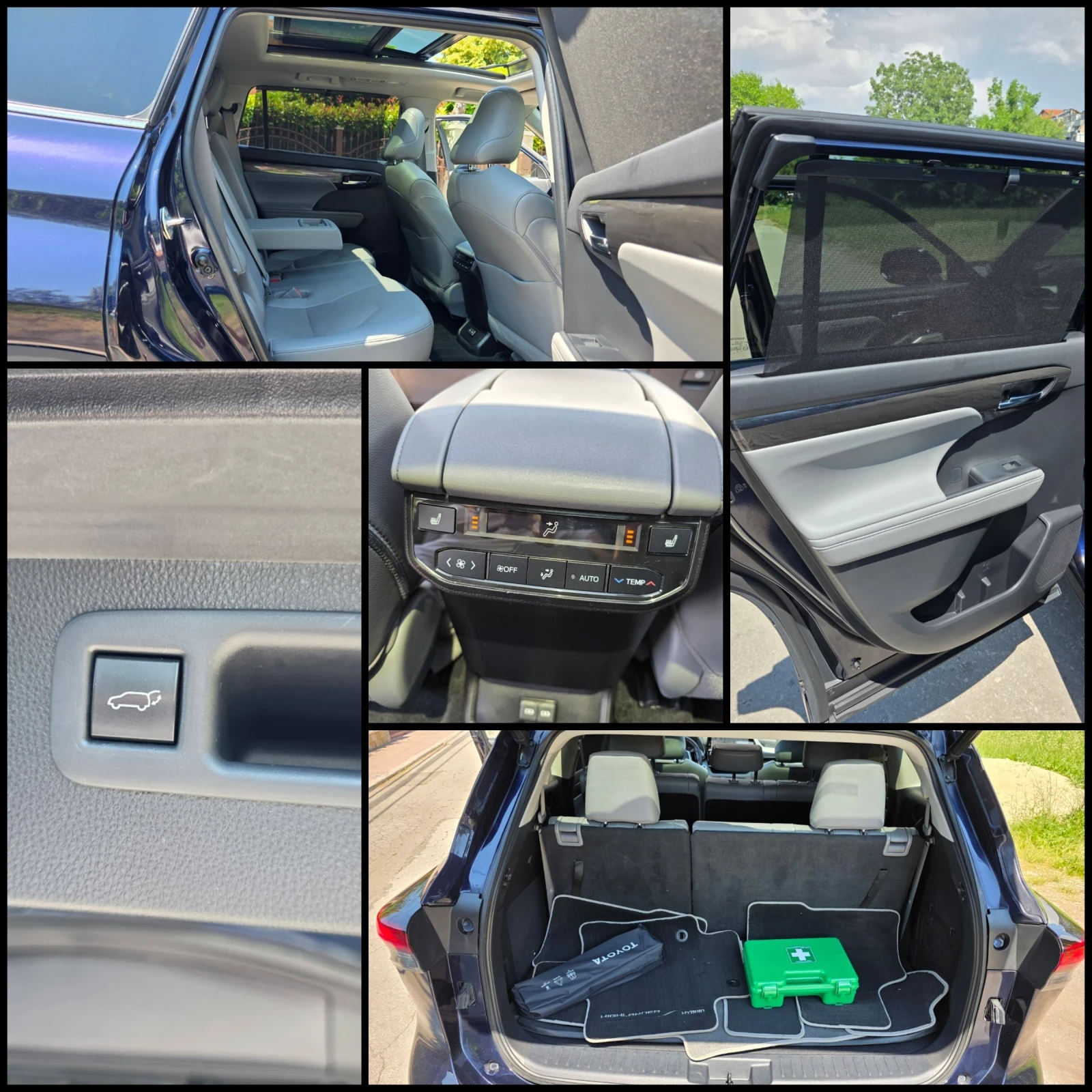 Toyota Highlander 2.5/HYBRID/4X4/JBL/360/ЕВРОПЕЙСКИ/ВС.ЕКСТРИ/, снимка 15 - Автомобили и джипове - 54998976