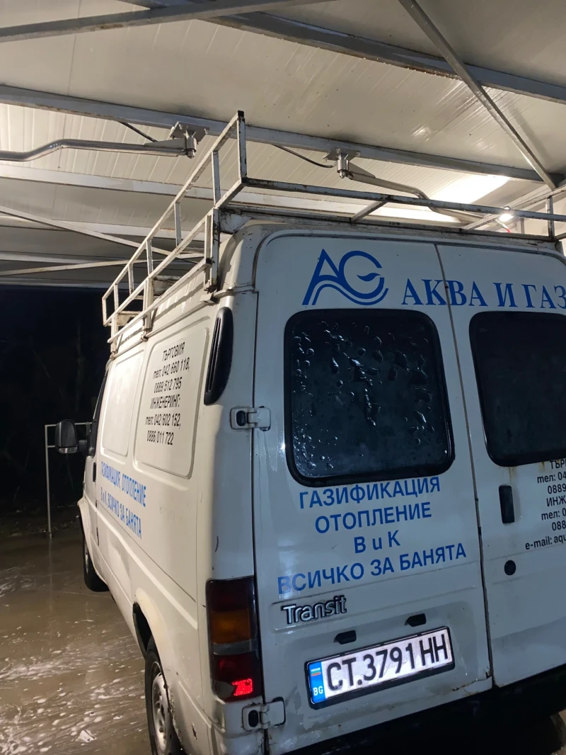 Ford Transit 2.5TD Turbo с надстройка , снимка 4 - Бусове и автобуси - 53514444