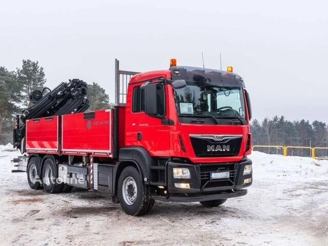 Man Tgs 26.480 6x2 PALFINGER PK 34002  Fly Ji-(30 метра), снимка 2 - Камиони - 53600490