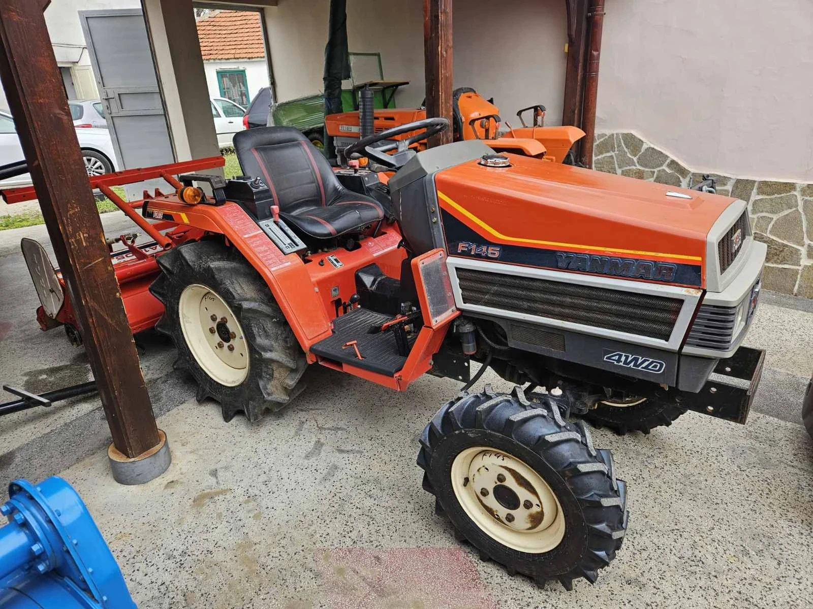 Трактор Yanmar F-145, 4x4 - изображение 4