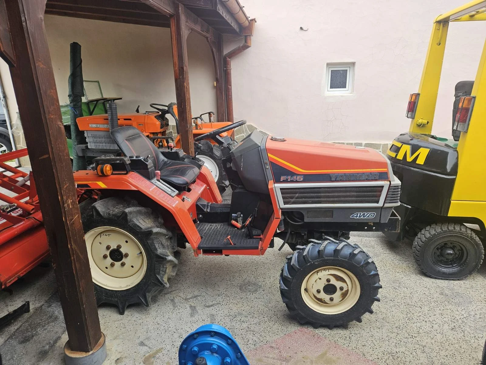 Трактор Yanmar F-145, 4x4 - изображение 2