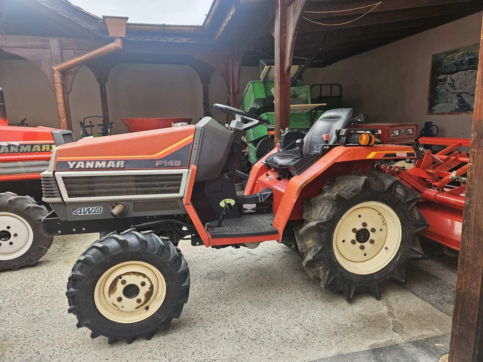 Трактор Yanmar F-145, 4x4 - изображение 6