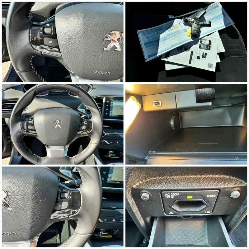 Peugeot 308 1.6D 116k.GT-line FULL 6ск., снимка 13 - Автомобили и джипове - 47015324