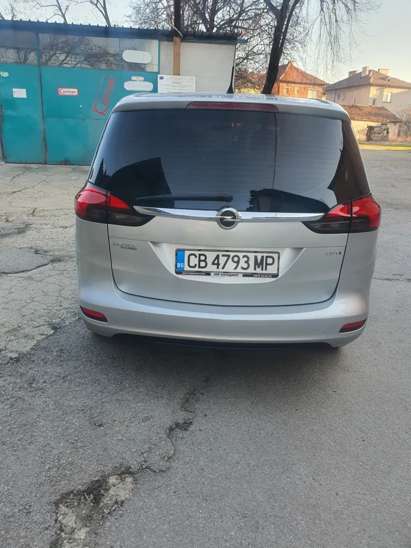 Opel Zafira 1.6 cdti 6скорости, снимка 4 - Автомобили и джипове - 49426275