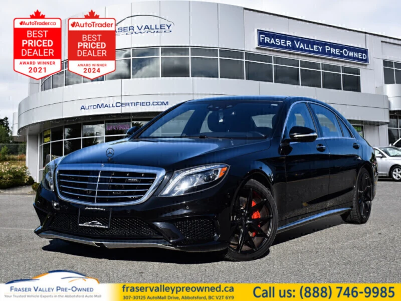 Mercedes-Benz S 63 AMG AMG Burmester HUD Red Calipers/360cam/Реални км