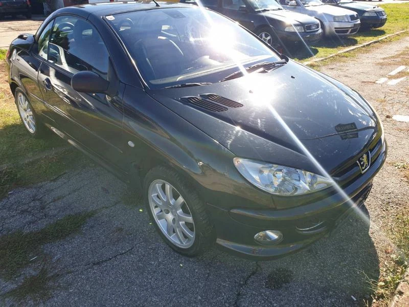 Peugeot 206 CC,1.6i 16V, Facelift, 109 кс., снимка 6 - Автомобили и джипове - 30548503