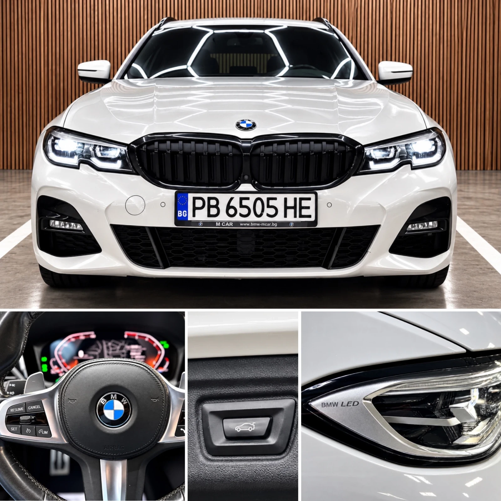 BMW 320 XDRIVE::M PACK::360 КАМЕРИ::AMBIENT::, снимка 11 - Автомобили и джипове - 56511899