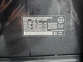 BMW X3 * XDRIVE30I * М ПАКЕТ * PANO * ПОДГРЕВИ, снимка 15