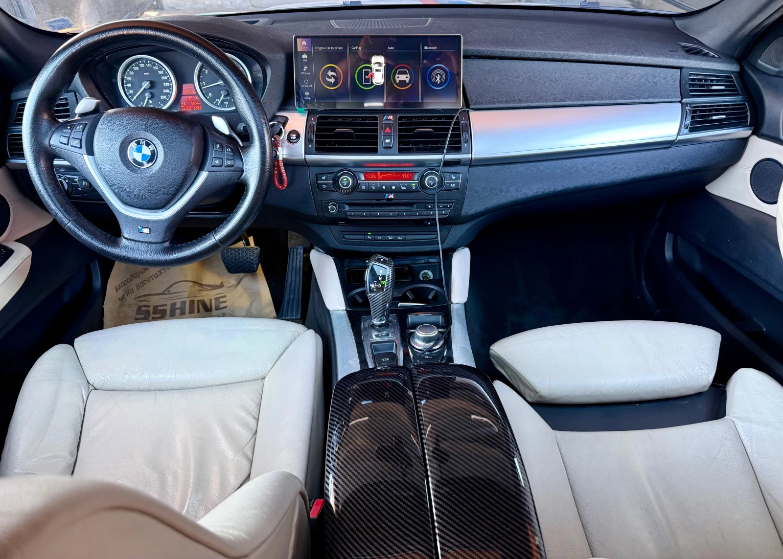 BMW X6 5.0* SPORT PAKET* TV* CARBON, снимка 14 - Автомобили и джипове - 56116434