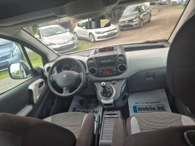 Peugeot Partner 1.6HDI 5 MEСТА ПЪТНИЧЕСКИ 2БР. СТР. ВРАТИ ВНОС ИТА, снимка 12