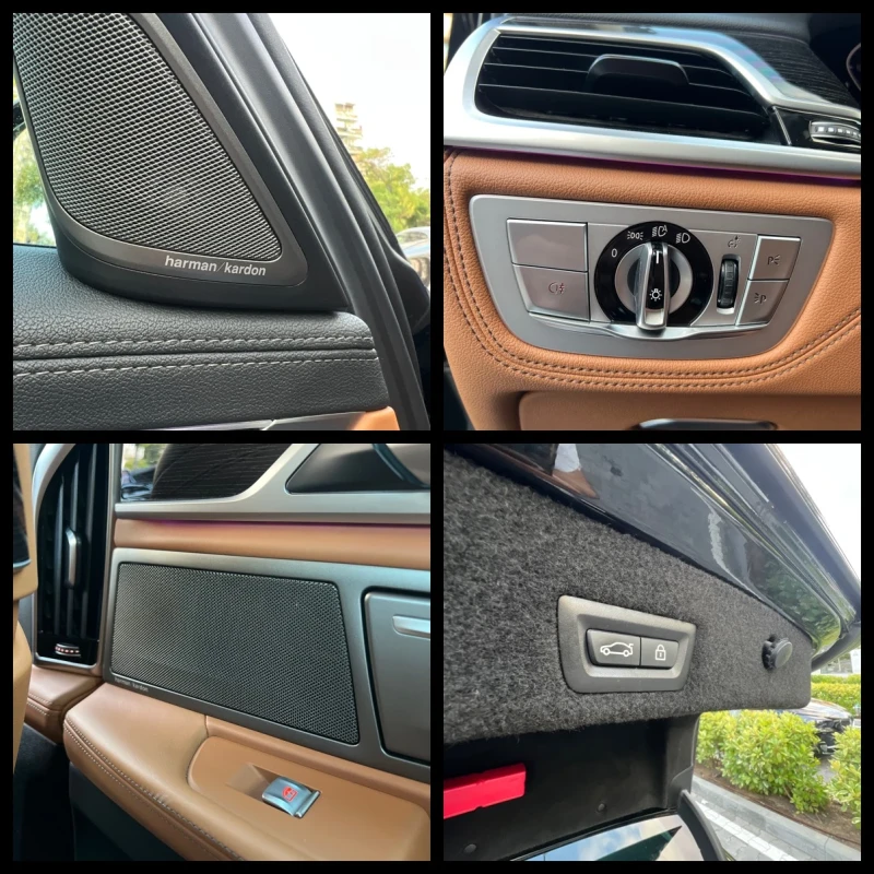 BMW 740 X Drive Harman HUD LASER, снимка 15 - Автомобили и джипове - 52435794