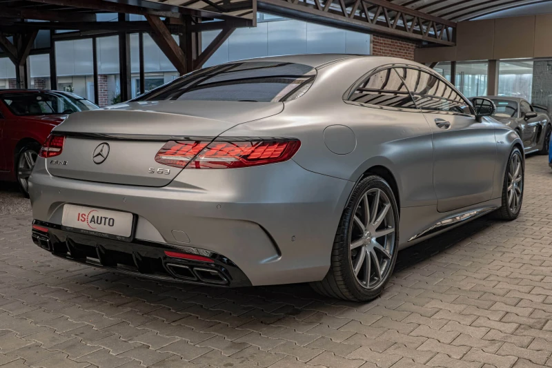 Mercedes-Benz S 63 AMG Coupe/Burmester/AirMatic/HuD/Камера360/53000КМ/4M+, снимка 4 - Автомобили и джипове - 52007955