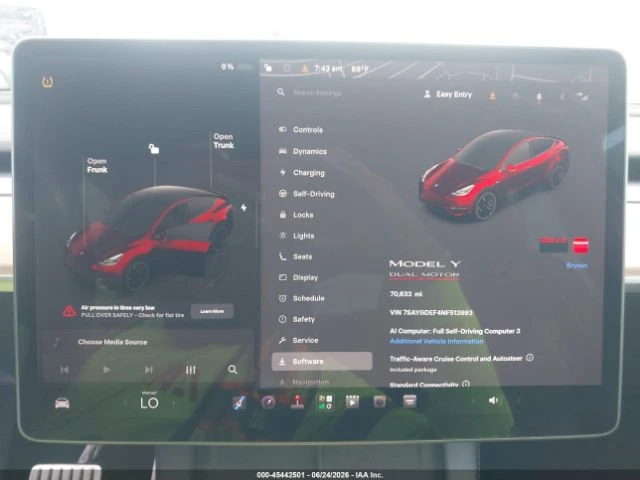 Tesla Model Y PERFORMANCE* DUAL MOTOR* ALL-WHEEL* DRIVE, снимка 14 - Автомобили и джипове - 55642525