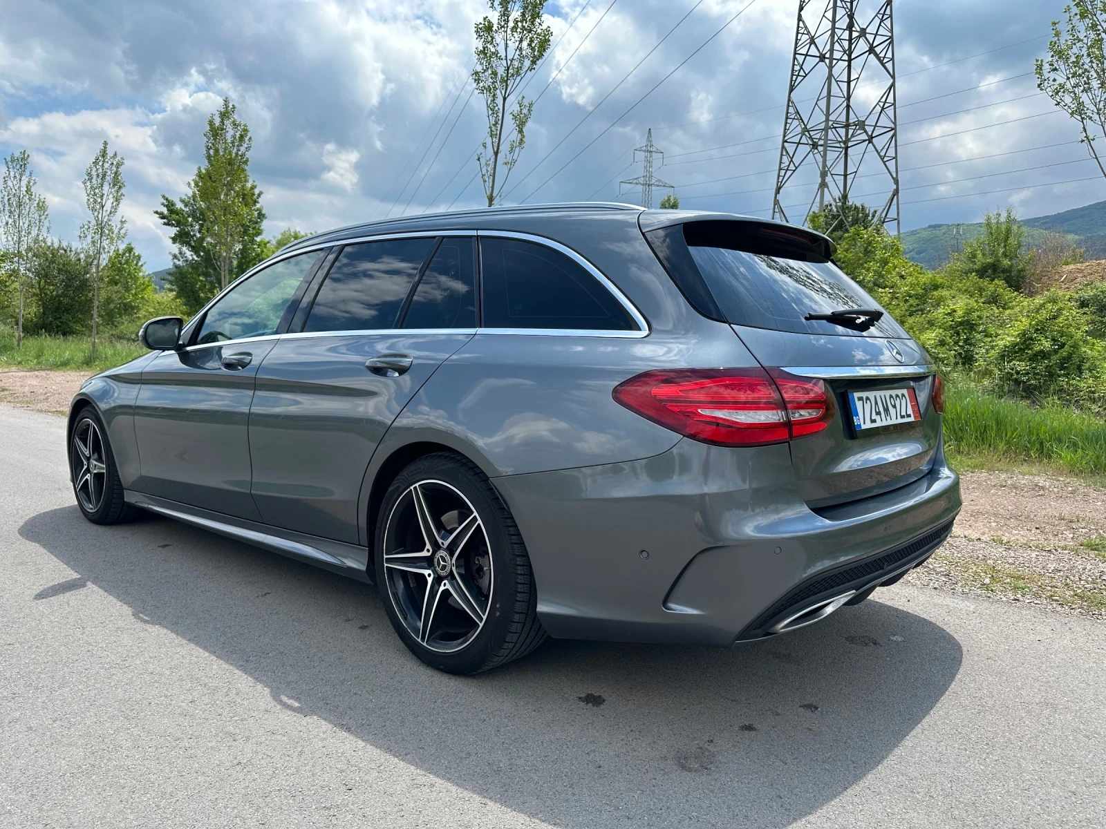 Mercedes-Benz C 220 9G/ПОДГРЕВ/AMG LINE/AMBIENT/BLIND SPOT - изображение 4