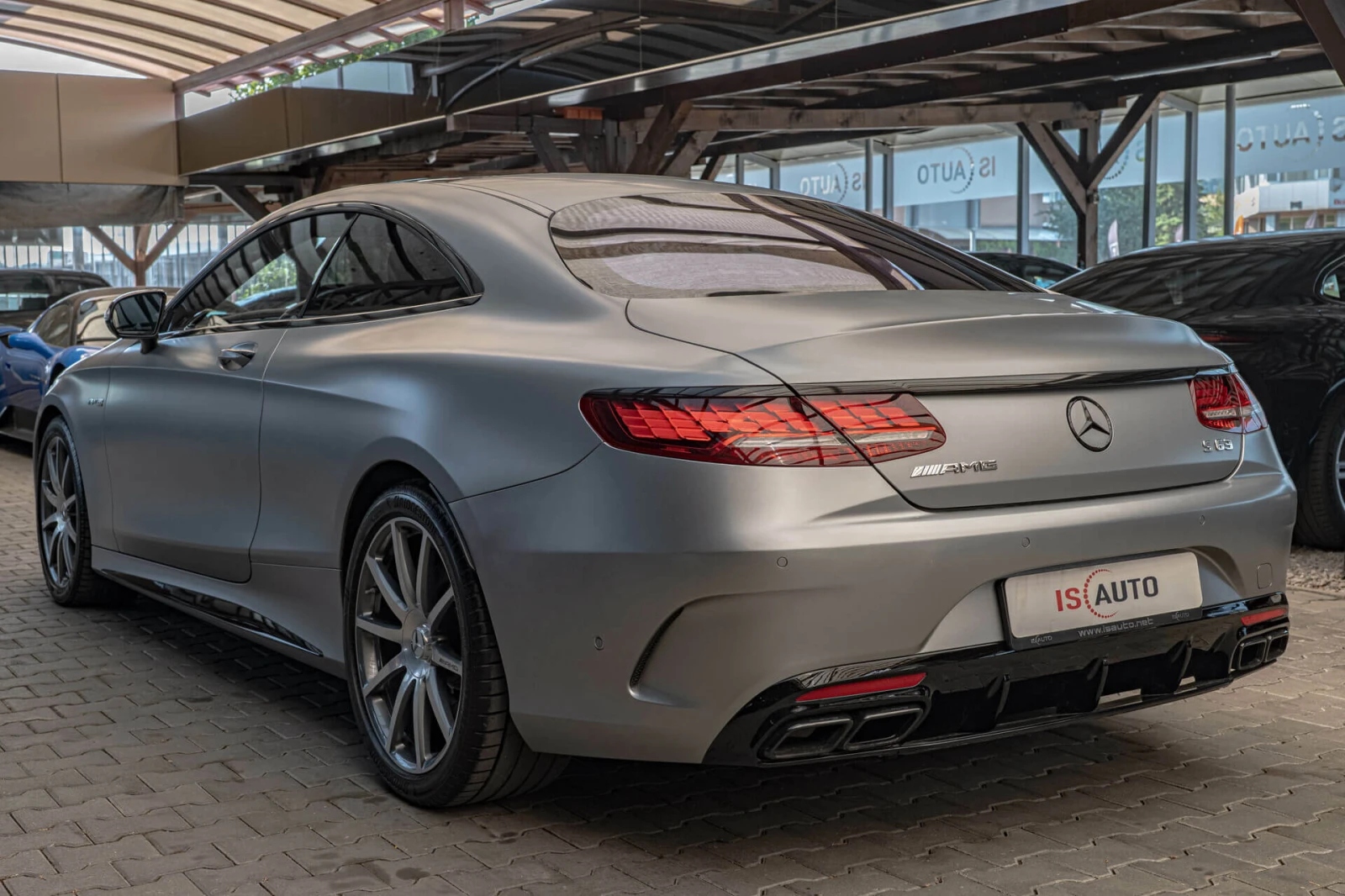 Mercedes-Benz S 63 AMG Coupe/Burmester/AirMatic/HuD/Камера360/53000КМ/4M+ - изображение 3