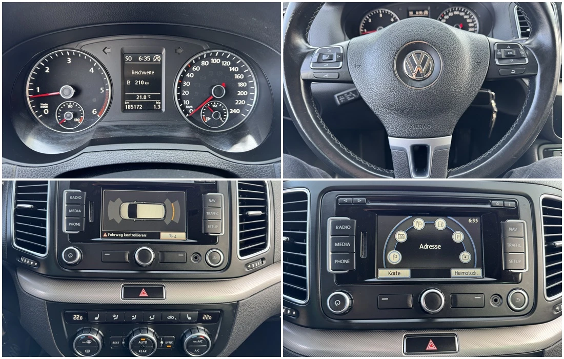 VW Sharan 7 седалки, снимка 13 - Автомобили и джипове - 53801786