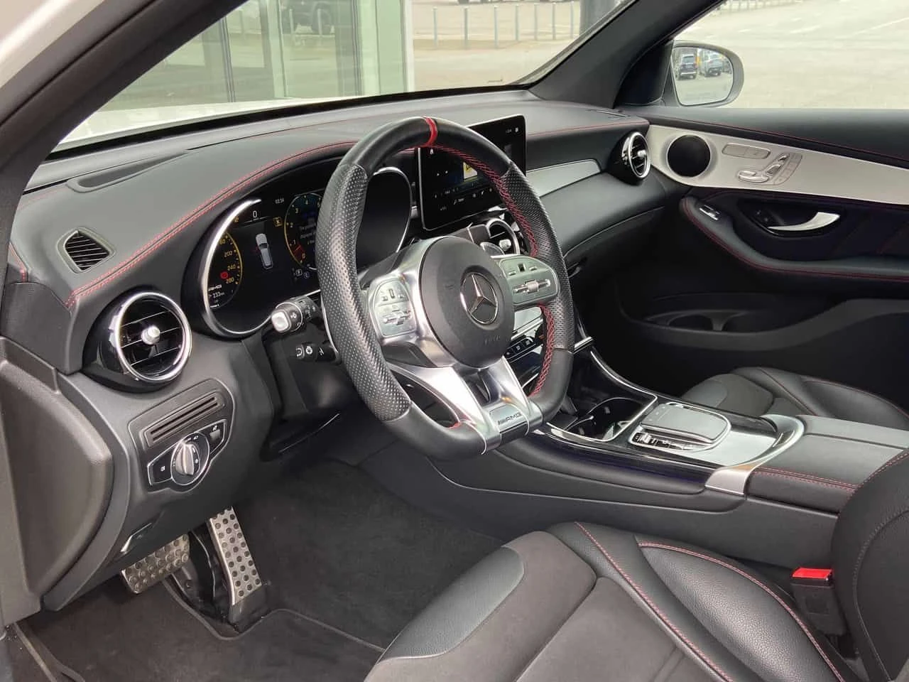 Mercedes-Benz GLC 43 AMG CARFAX/360 CAM/ПАНОРАМА/ПОДГРЕВИ/HUD, снимка 7 - Автомобили и джипове - 53831417