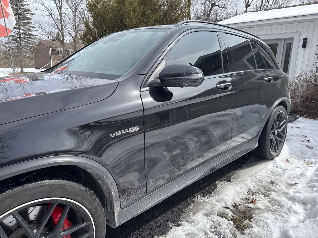 Mercedes-Benz GLC * AMG 63 S * CARFAX * ЦЕНА ДО БГ, снимка 2 - Автомобили и джипове - 53987780