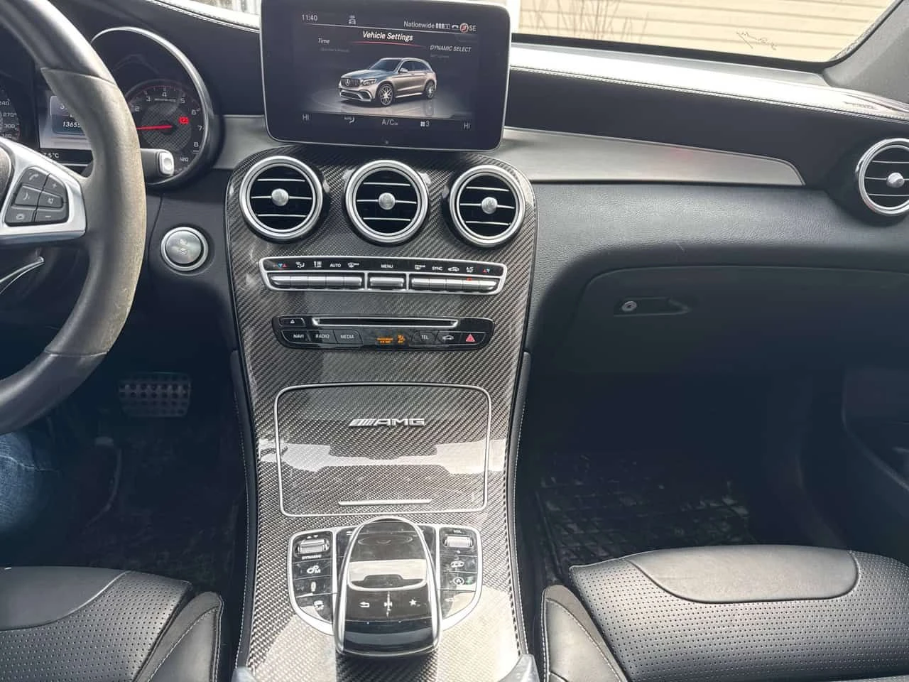 Mercedes-Benz GLC * AMG 63 S * CARFAX * ЦЕНА ДО БГ, снимка 10 - Автомобили и джипове - 53987780