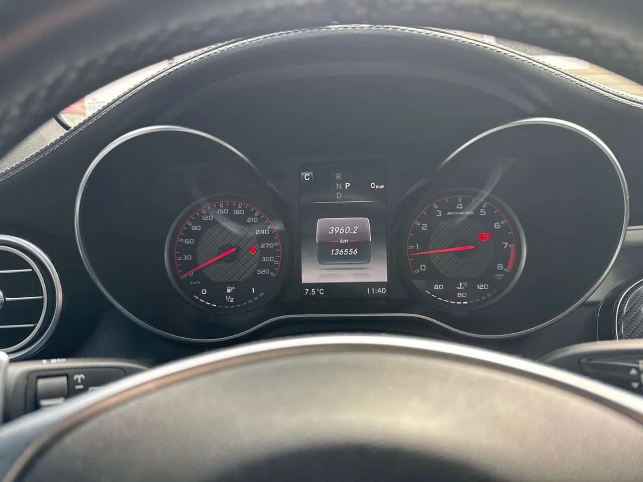 Mercedes-Benz GLC * AMG 63 S * CARFAX * ЦЕНА ДО БГ, снимка 9 - Автомобили и джипове - 53987780