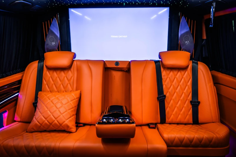Mercedes-Benz V 163hp Maybach styling* Mandarin* TV, снимка 16 - Бусове и автобуси - 51823119