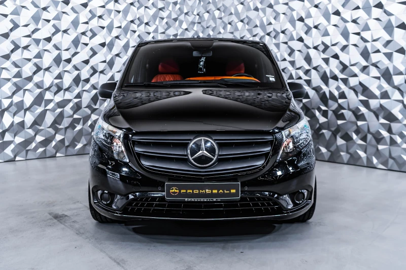 Mercedes-Benz V 163hp Maybach styling* Mandarin* TV, снимка 2 - Бусове и автобуси - 51823119