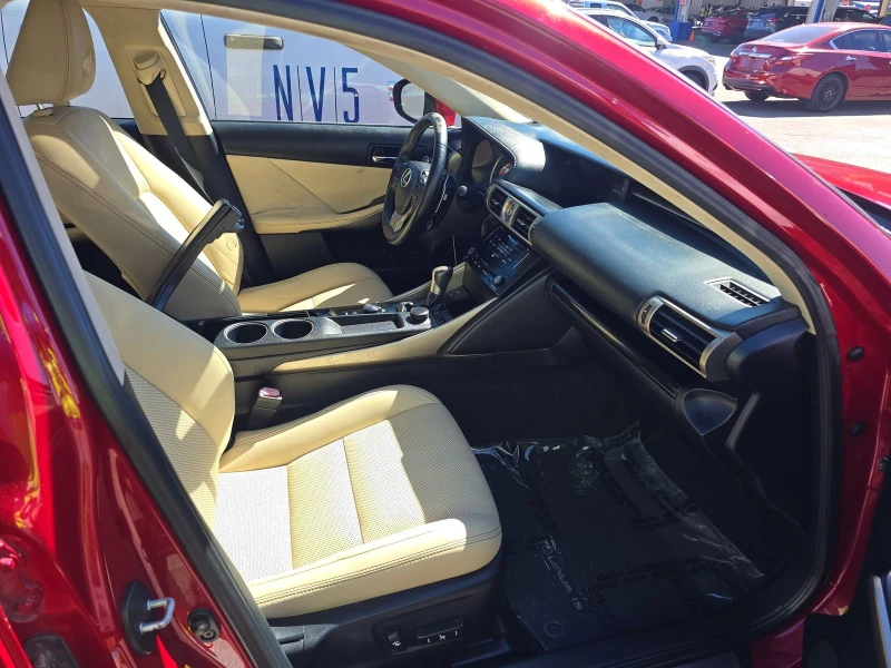 Lexus IS 250 2.5L V6 CAM БЕЖОВ САЛОН PANO AMBIENT CRUISE RWD, снимка 6 - Автомобили и джипове - 53091549