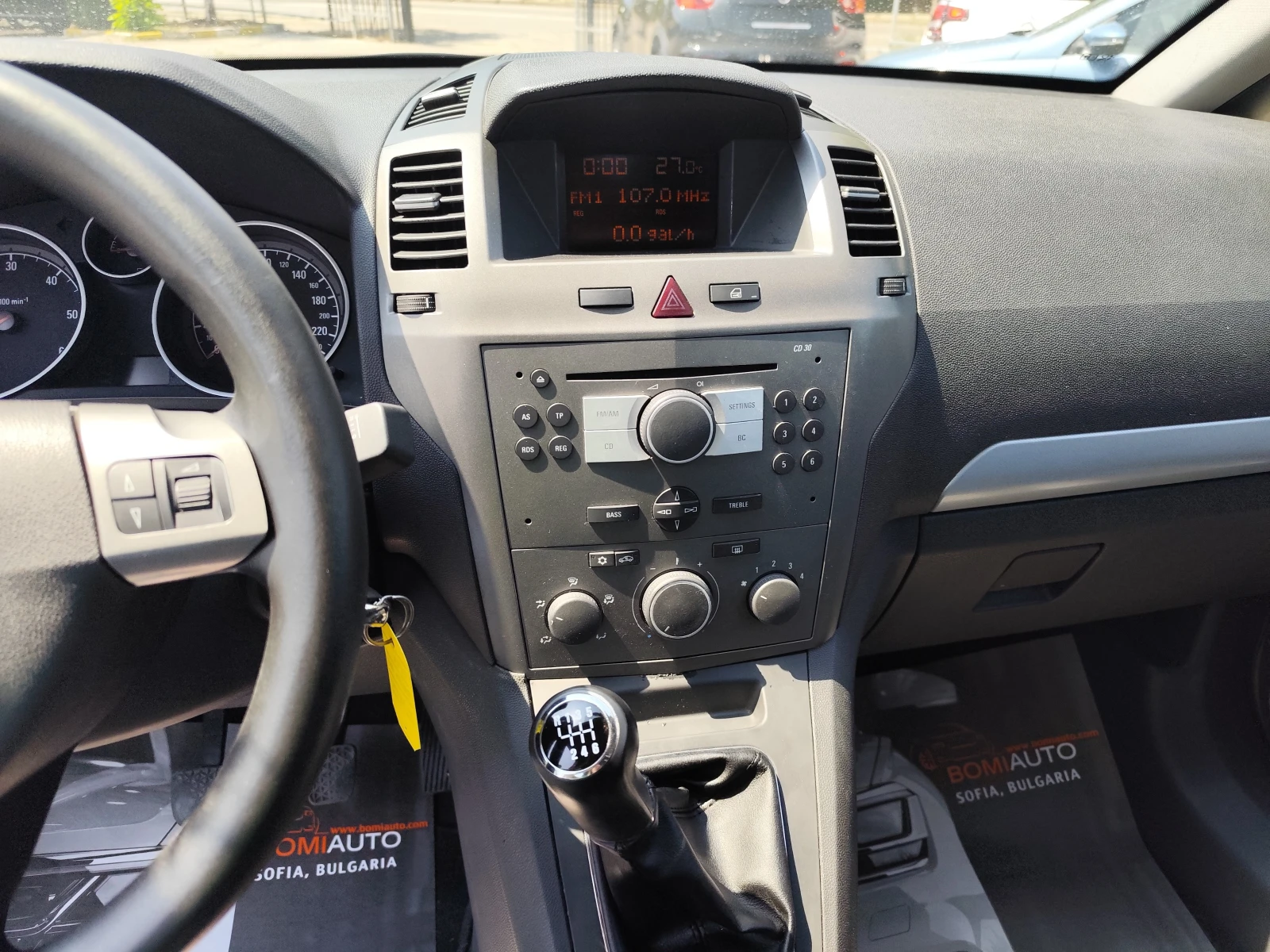 Opel Zafira 1.9CDTi* 7 MECTA* KLIMA*  - изображение 9