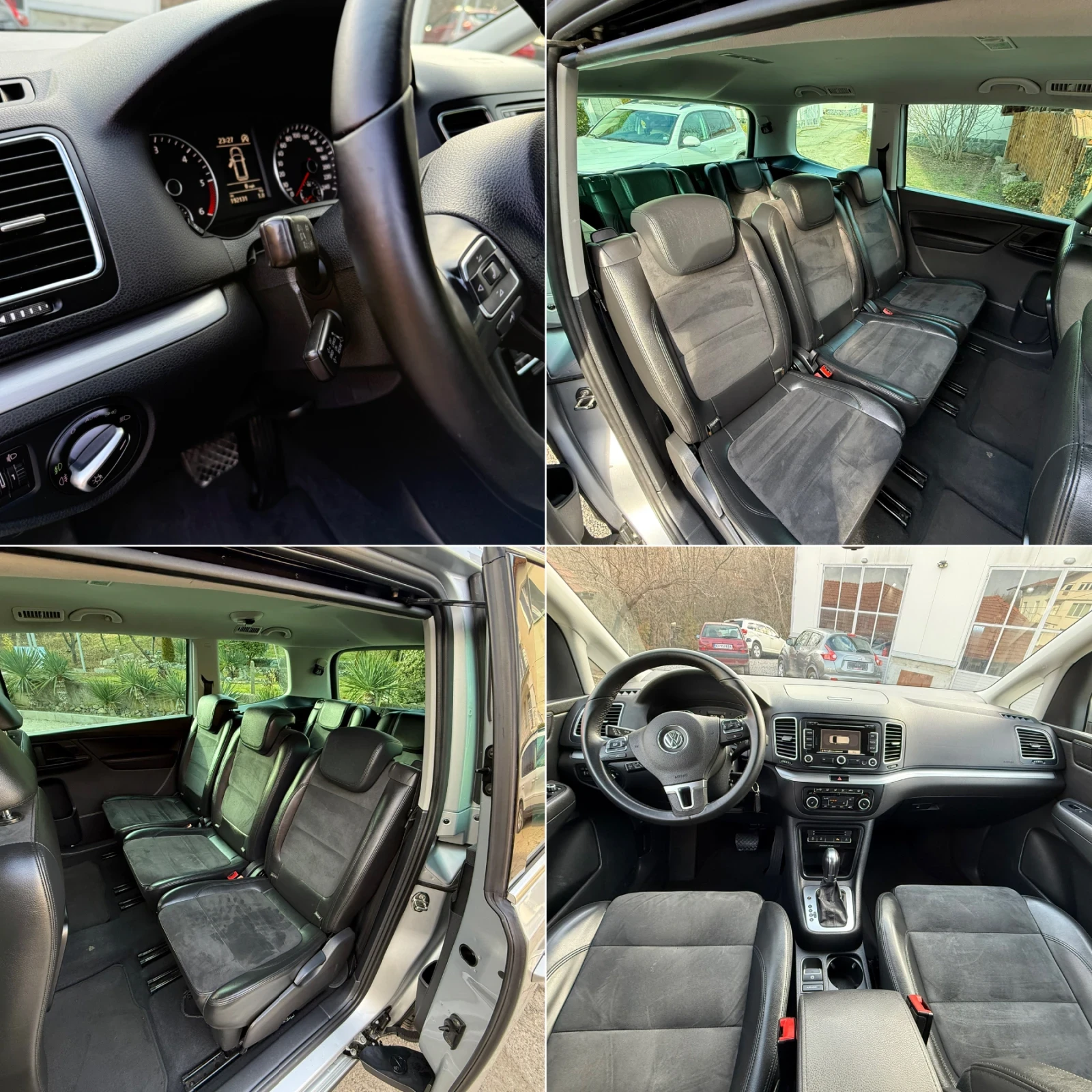VW Sharan 2.0 TDI DSG 7местен - изображение 9