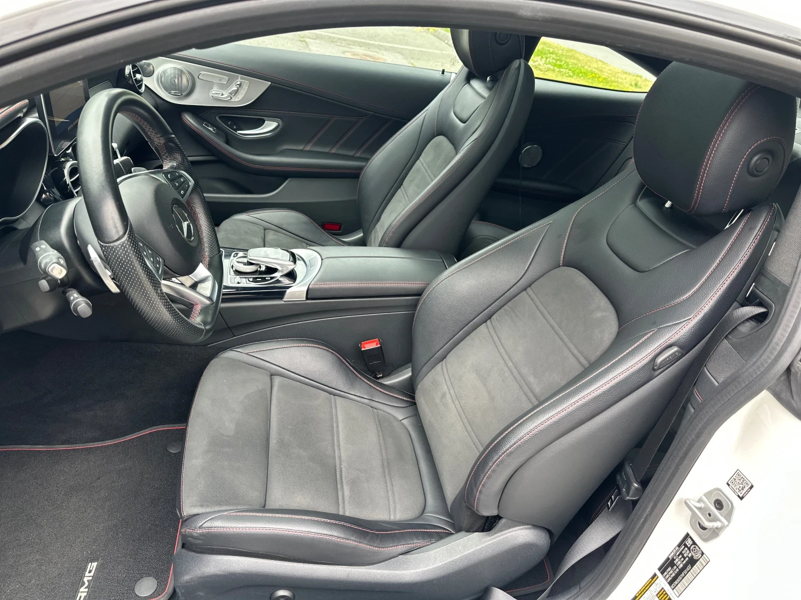Mercedes-Benz C 43 AMG ПОДГРЕВ * ПАНОРАМА * BURMESTER * CARFAX, снимка 9 - Автомобили и джипове - 54661455