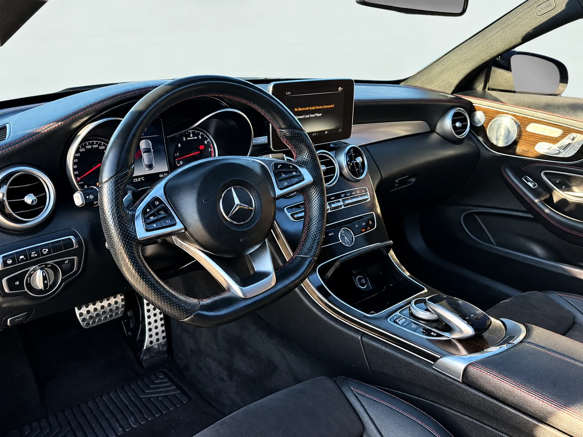 Mercedes-Benz C 43 AMG 4MATIC 9G / BURMESTER / 360 / ALCANTARA / ILS, снимка 8 - Автомобили и джипове - 56256098