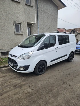 Ford Transit Custom двоина кабина, снимка 11 - Бусове и автобуси - 53602338