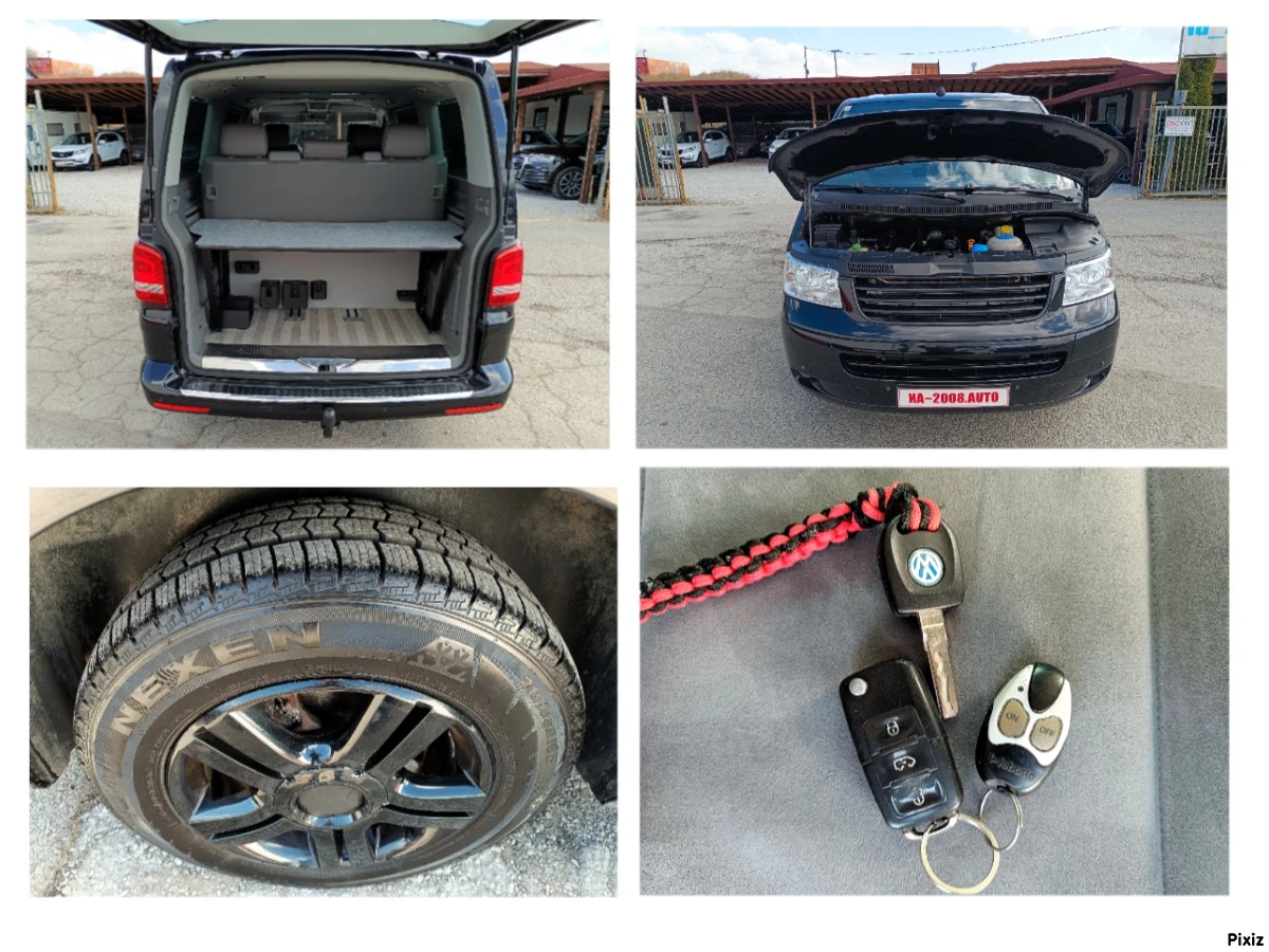 VW Multivan 2.5 TDi* Highline* DSG* 6+ 1* NAVI* КАМЕРА* , снимка 17 - Бусове и автобуси - 53990994