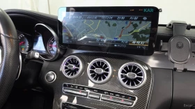 Mercedes-Benz C 63 AMG BURMESTER* ПОДГРЕВ* 360* КАМЕРА* ХЕДЪП* SUNROOF* , снимка 11