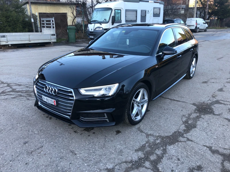 Audi A4  ШВЕЙЦАРИЯ S-LINE, снимка 3 - Автомобили и джипове - 48383875