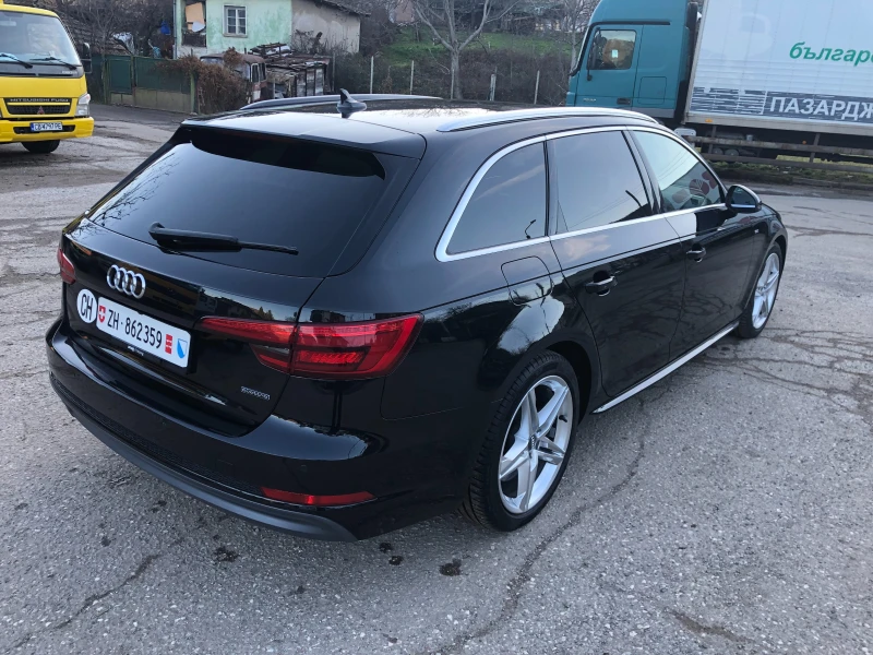 Audi A4  ШВЕЙЦАРИЯ S-LINE, снимка 6 - Автомобили и джипове - 48383875