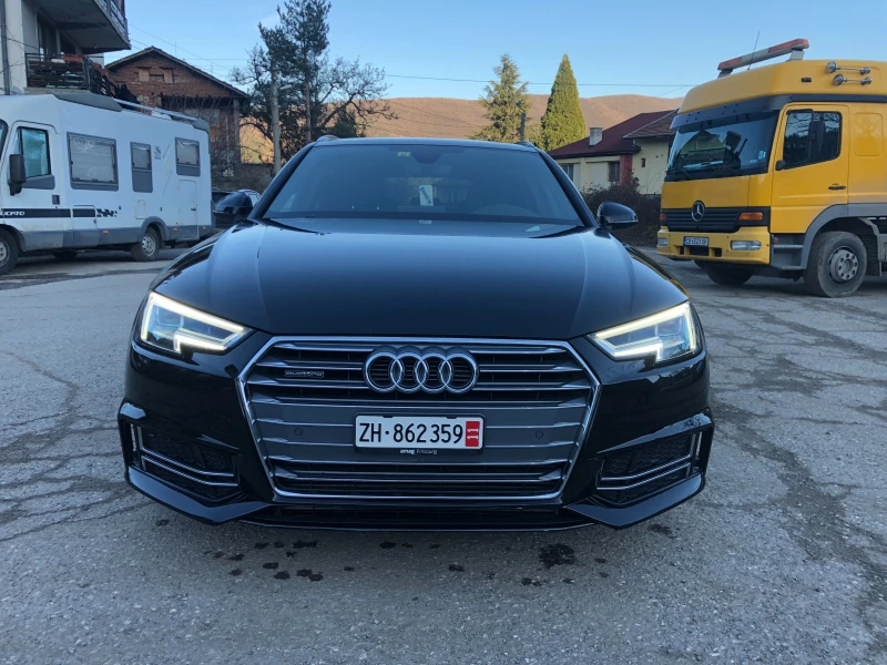 Audi A4  ШВЕЙЦАРИЯ S-LINE, снимка 1 - Автомобили и джипове - 48383875