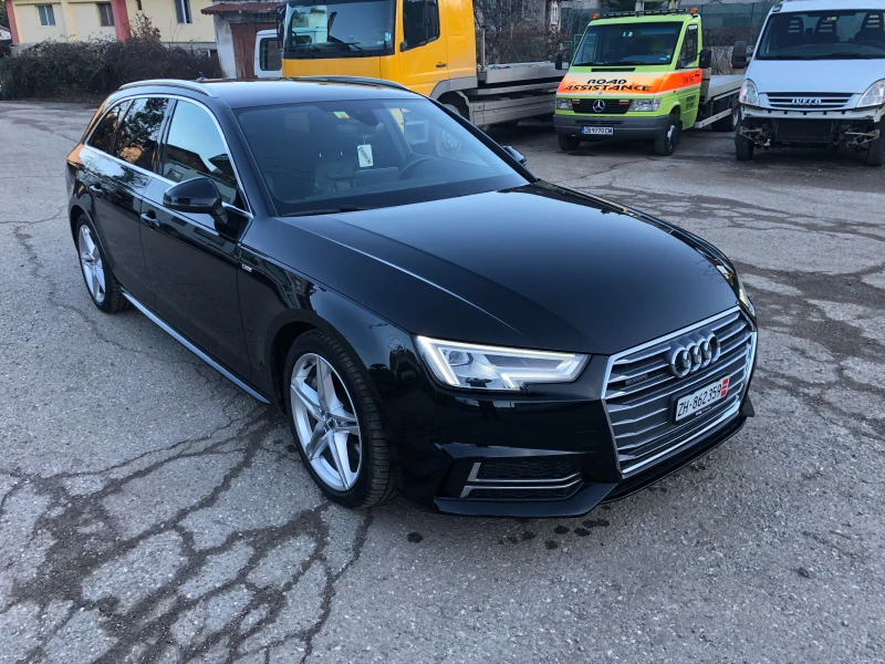 Audi A4  ШВЕЙЦАРИЯ S-LINE, снимка 7 - Автомобили и джипове - 48383875