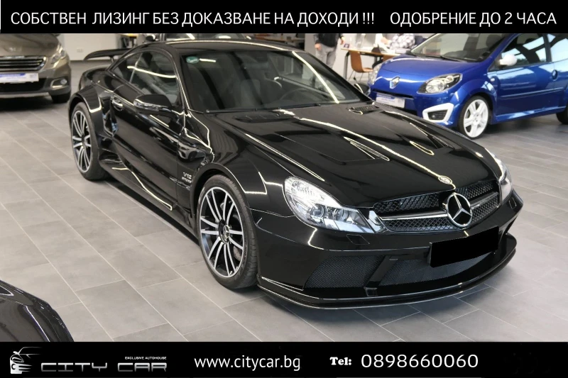 Mercedes-Benz SL 65 AMG Black Series/ V12 BITURBO/ CARBON/ , снимка 1 - Автомобили и джипове - 49167593