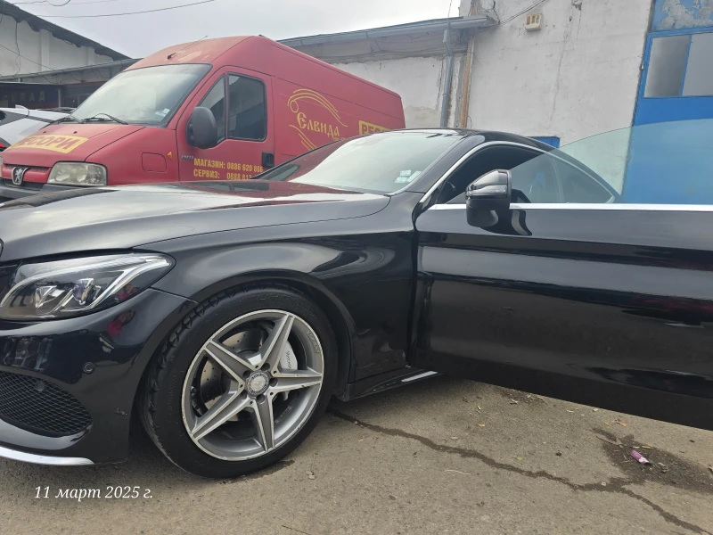 Mercedes-Benz C 220 AMG COUPE 9G, снимка 14 - Автомобили и джипове - 49455163