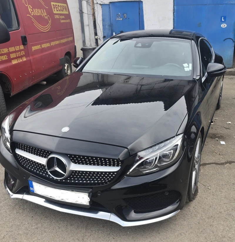 Mercedes-Benz C 220 AMG COUPE 9G, снимка 15 - Автомобили и джипове - 49455163