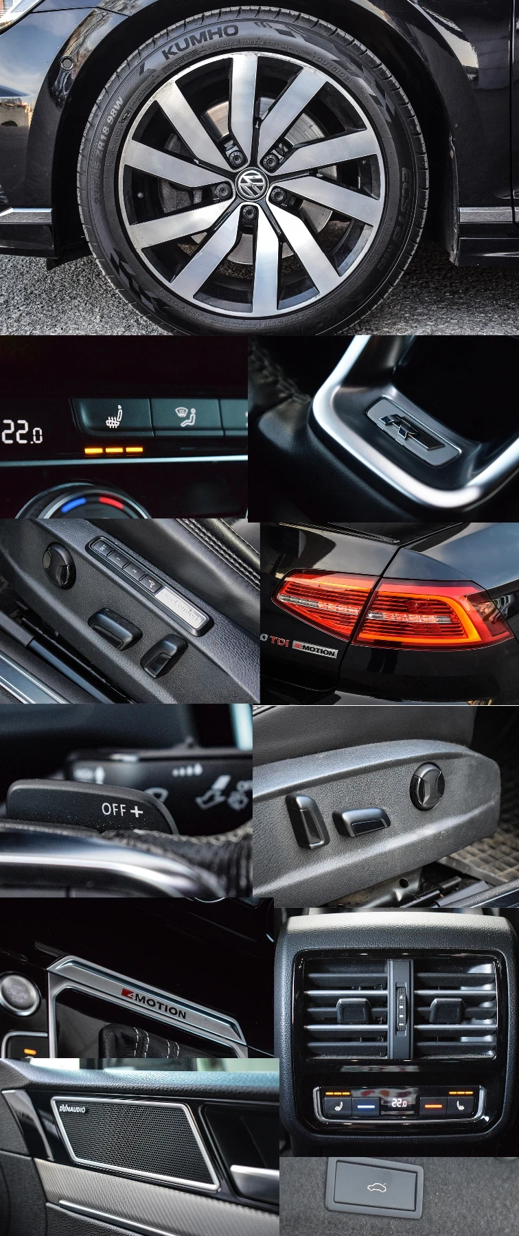 VW Passat VW Passat 2.0 Bi-TDI 240 к.с./ 4MOTION/ MATRIX, снимка 13 - Автомобили и джипове - 54412123