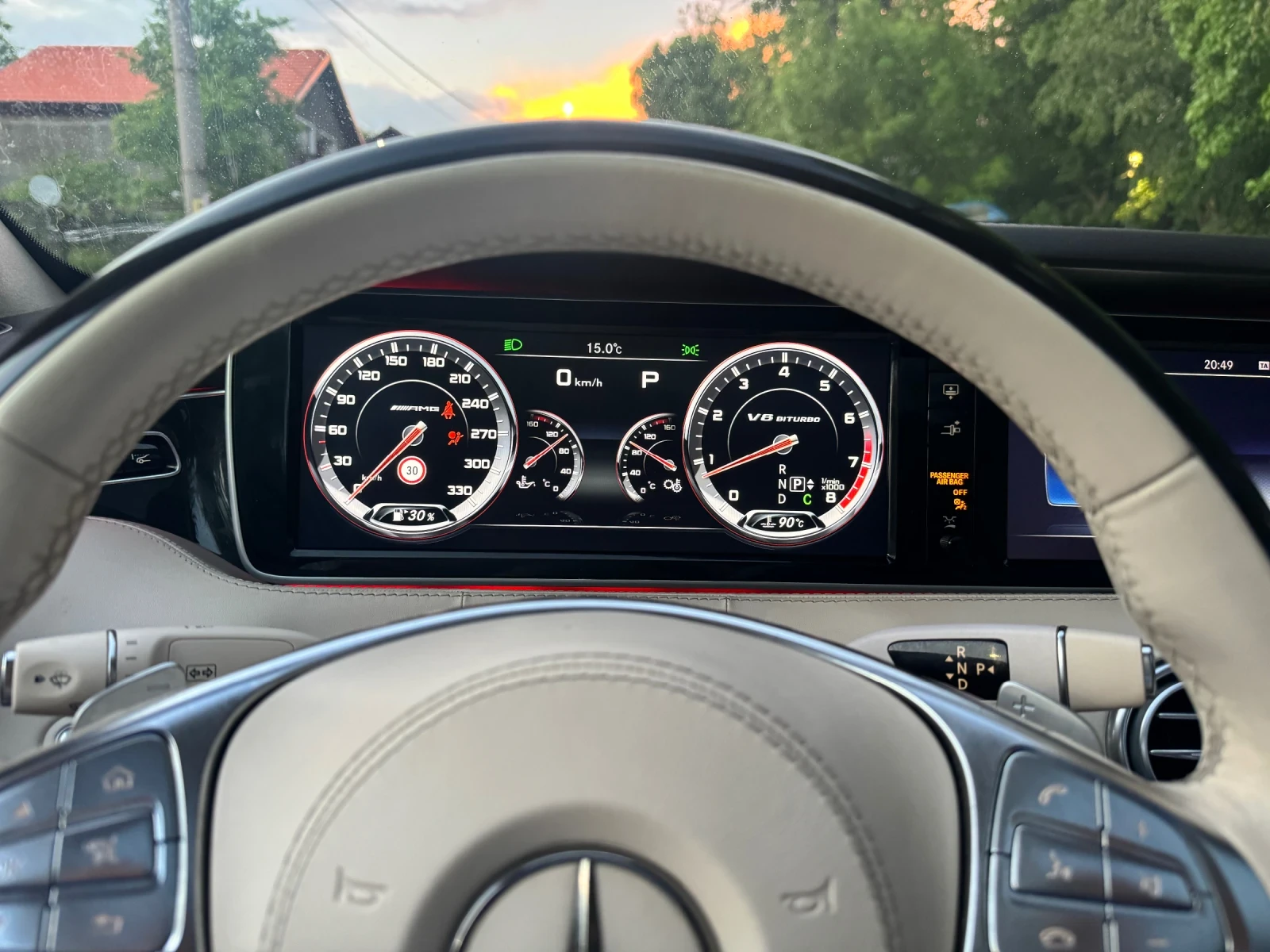 Mercedes-Benz S 63 AMG, снимка 14 - Автомобили и джипове - 54630007