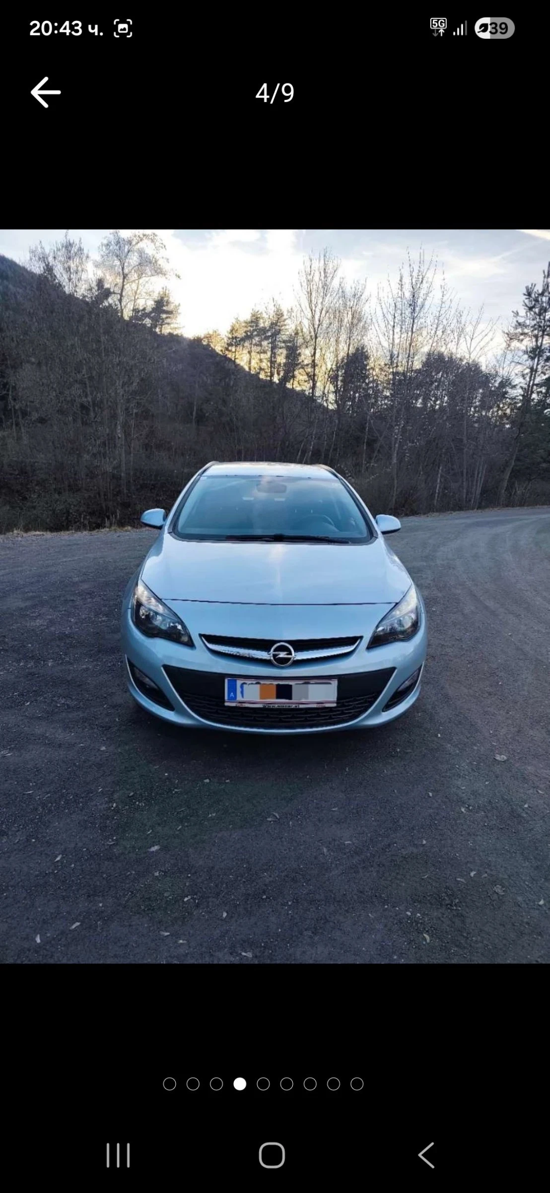 Opel Astra 1.6 Diesel , снимка 7 - Автомобили и джипове - 54658592