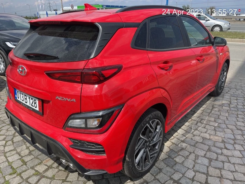 Hyundai Kona N-line/199рs/13km, снимка 5 - Автомобили и джипове - 33125670