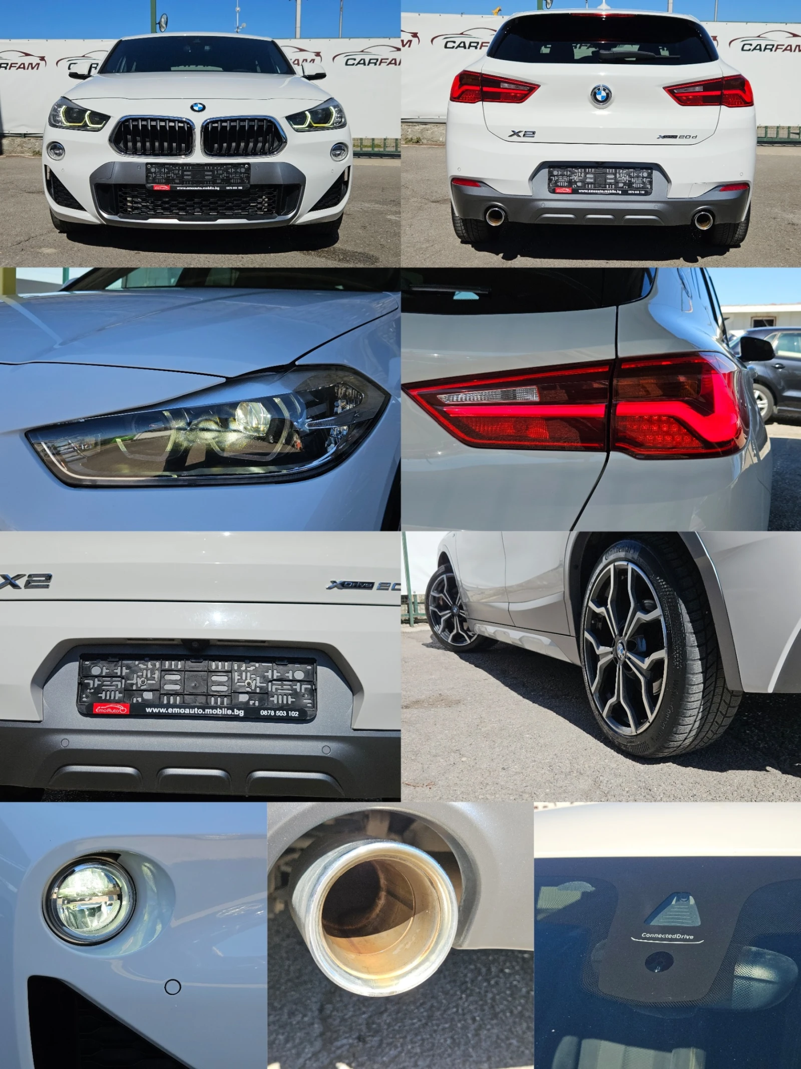 BMW X2 xDrive2.0d/M-Sport/8��/190��/LED/NAVI/������/EURO6 | Mobile.bg � ����������� 17