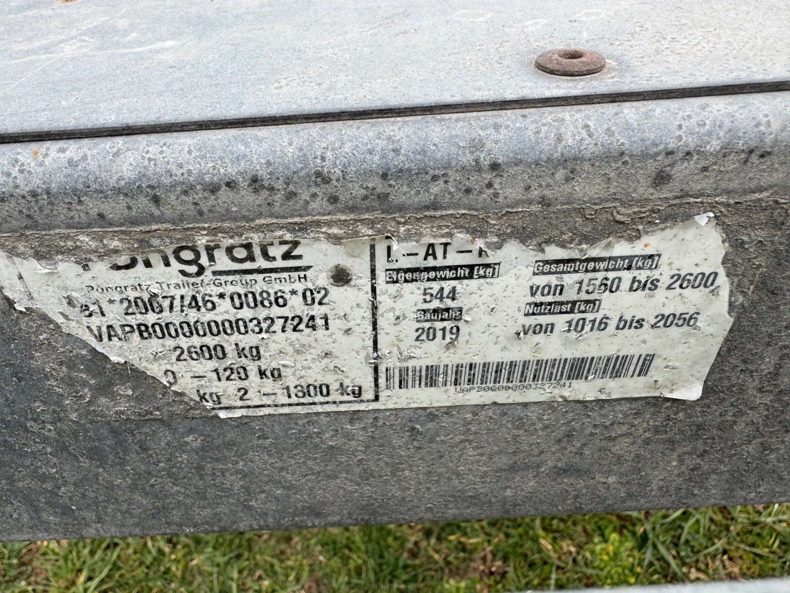 За автомобил Други Pongratz 4 метра, снимка 5 - Ремаркета - 53956479