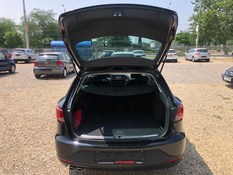 Seat Leon FR-MATRIX/2.0 TDI-DSG/DISTRONIC-PLUS/УНИКАТ, снимка 16 - Автомобили и джипове - 50653092