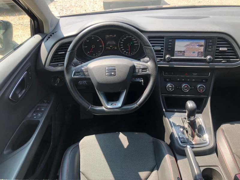 Seat Leon FR-MATRIX/2.0 TDI-DSG/DISTRONIC-PLUS/УНИКАТ, снимка 9 - Автомобили и джипове - 50653092