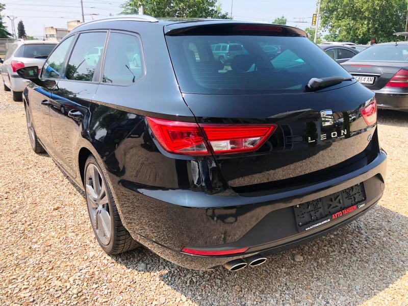 Seat Leon FR-MATRIX/2.0 TDI-DSG/DISTRONIC-PLUS/УНИКАТ, снимка 6 - Автомобили и джипове - 50653092